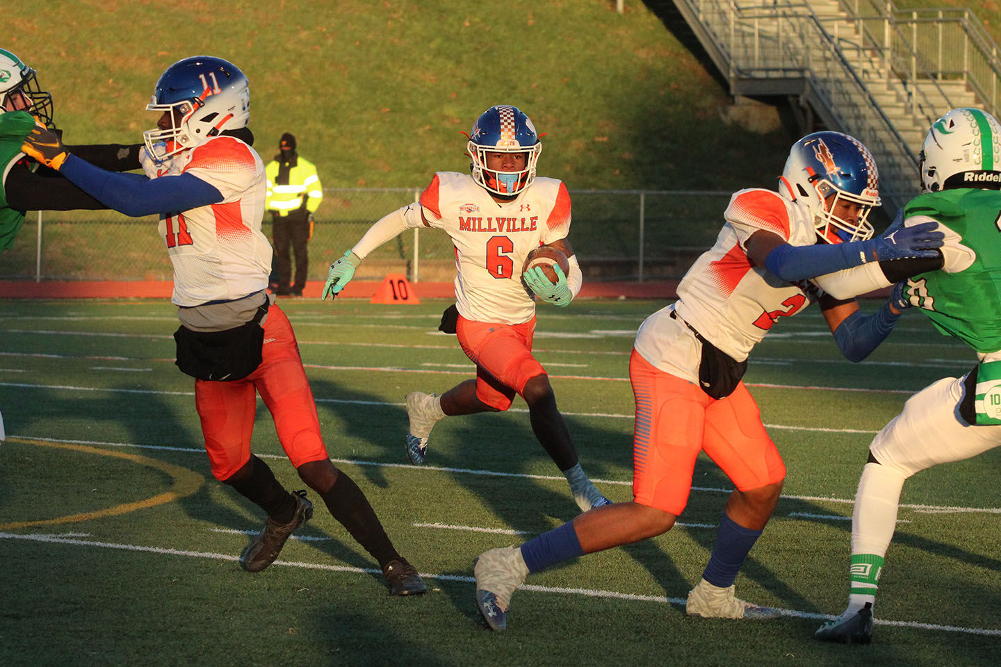 Mainland Regional vs Millville football print